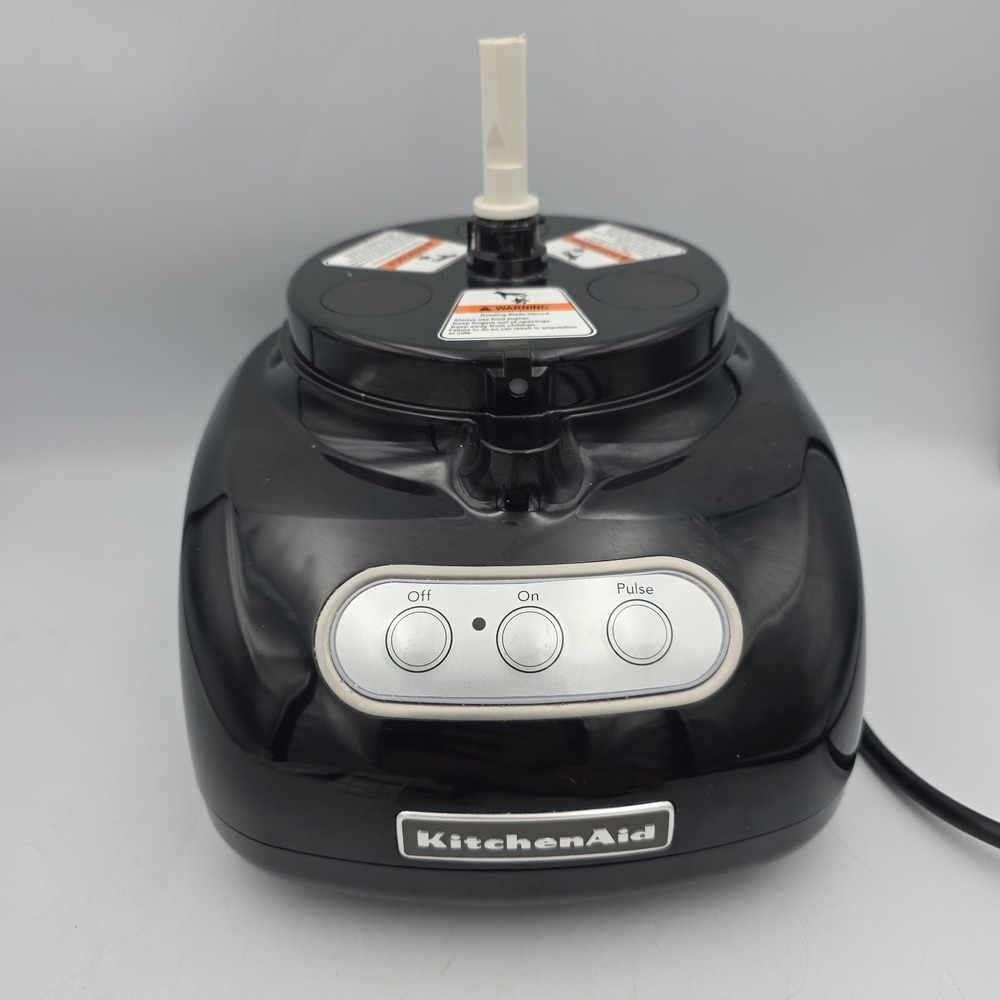 KITCHENAID KFP740QOB3 Food Processor Black‎ - BASE ONLY - Works